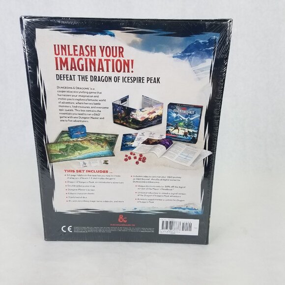 Dungeons & Dragons Essentials Kit (D&D Boxed Set) Wizards of the Coast 2019 NEW - Picture 4 of 7